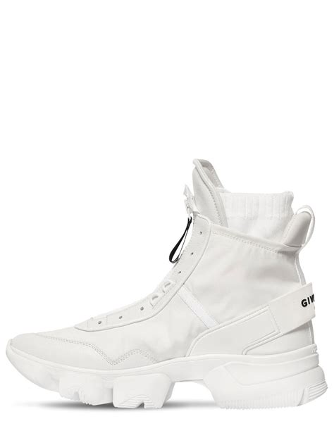 givenchy men's sneaker|Givenchy jaw high white sneakers.